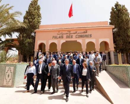 الزيارة الميدانية التي قام بها رئيس الحكومة، عزيز أخنوش لإقليم ورزازات، لتفقد عدد من المشاريع