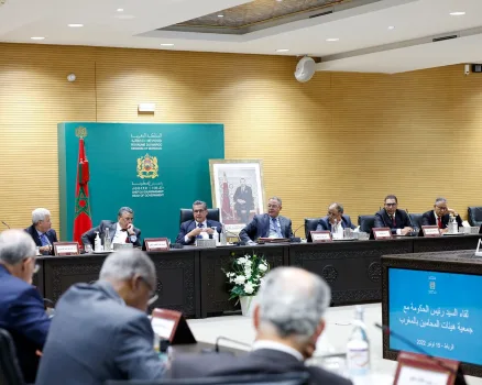 لقاء رئيس الحكومة مع جمعية هيئات المحامين بالمغرب