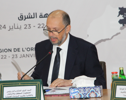 الوزير المنتدب المكلف بالاستثمار والالتقائية وتقييم السياسات العمومية، محسن الجزولي.