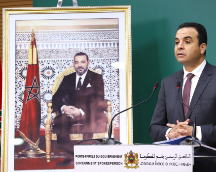 الوزير المكلف بالعلاقات مع البرلمان، الناطق الرسمي باسم الحكومة، مصطفى بايتاس 