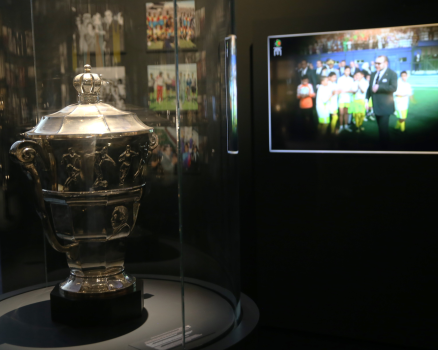 افتتاح متحف كرة القدم المغربية، بمقر الجامعة الملكية المغربية لكرة القدم.