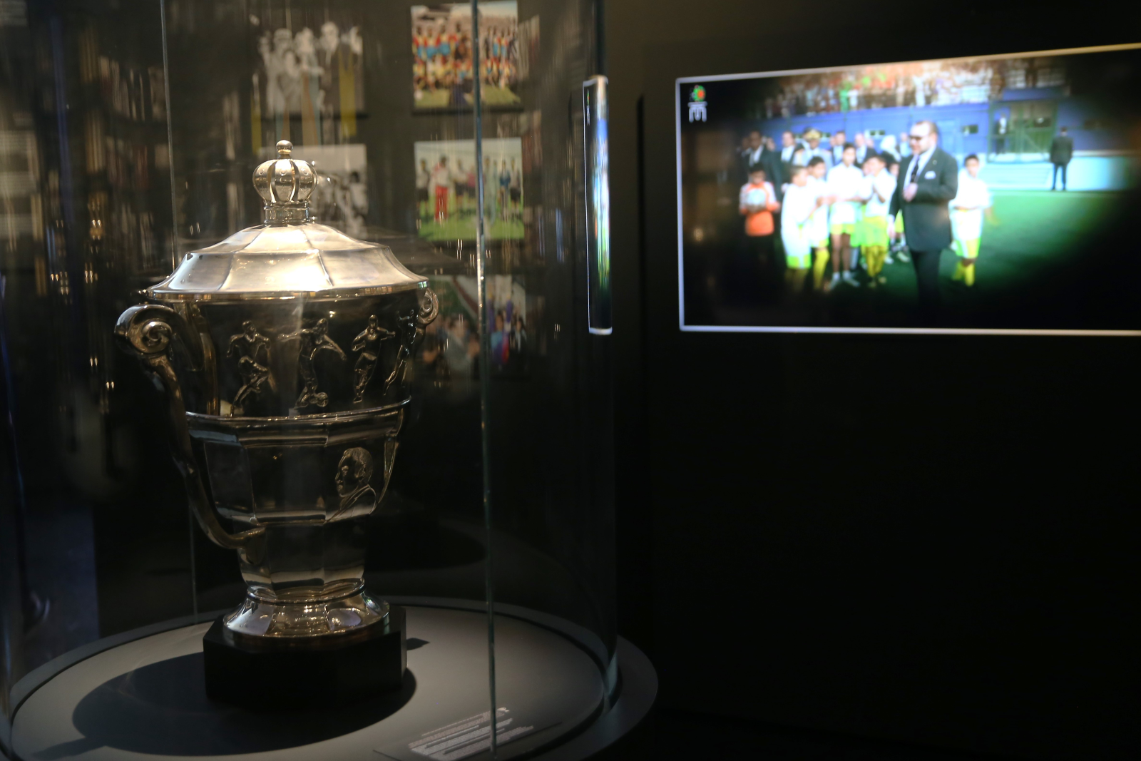 افتتاح متحف كرة القدم المغربية، بمقر الجامعة الملكية المغربية لكرة القدم.