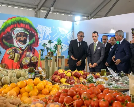 صاحب السمو الملكي ولي العهد الأمير مولاي الحسن، يترأس افتتاح الدورة الـ 16 للمعرض الدولي للفلاحة بالمغرب (سيام)