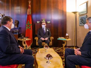 جلالة الملك محمد السادس يستقبل رئيس الحكومة ووزير الفلاحة ويأمر باتخاذ تدابير استعجالية لمواجهة آثار الجفاف