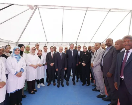 رئيس الحكومة، عزيز أخنوش، يقوم بإطلاق وزيارة سلسلة من المشاريع التنموية بجماعات ترابية تابعة لإقليم طاطا.