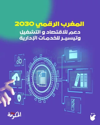 أطلقت الحكومة الاستراتيجية الوطنية “المغرب الرقمي 2030″، التي تروم بث دينامية في الاقتصاد الرقمي من خلال خلق 240 ألف منصب شغل مباشر والمساهمة في الناتج الداخلي الخام سنة 2030، فضلا عن جعل المغرب بلدا منتجا للرقمنة، وتهدف أيضا إلى جعل المغرب قطبا رقميا لتسريع التنمية الاجتماعية والاقتصادية للمملكة، ورقمنة الخدمات العمومية، من أجل الانتقال بالمغرب من الرتبة 113 إلى الرتبة 50 عالميا وفق مؤشر تطوير الحكومة الإلكترونية وتسهيل الولوج إلى الخدمات العمومية.