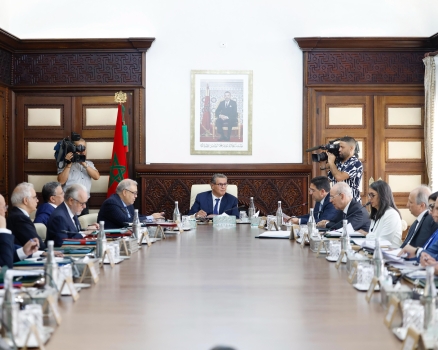 رئيس الحكومة عزيز أخنوش يترأس مجلسا للحكومة 