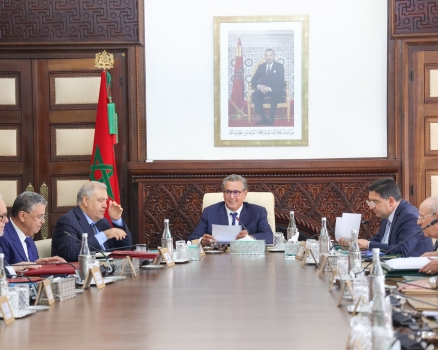 رئيس الحكومة عزيز أخنوش يترأس مجلسا للحكومة 