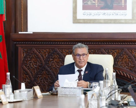 رئيس الحكومة عزيز أخنوش يترأس مجلسا للحكومة 