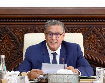 رئيس الحكومة عزيز أخنوش يترأس مجلسا للحكومة 