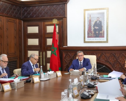 رئيس الحكومة عزيز أخنوش يترأس مجلسا للحكومة 